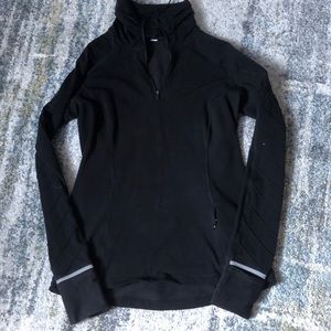 Lululemon Black Tight Quarter Zip